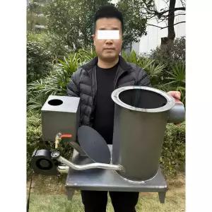 폐유난로 온실 열풍기 전체세트 난방 폐유 산업용