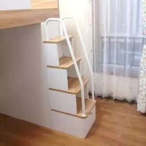 2층 침대 계단 수납장 다락방 층 이층 원목 수납계단