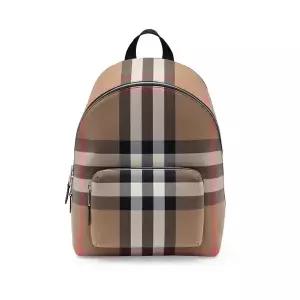 [버버리] 체크 비지니스 백팩 베이지 8084550