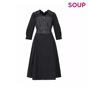 [롯데백화점]SOUP 데님 뷔스티에 원피스 SC4OP81