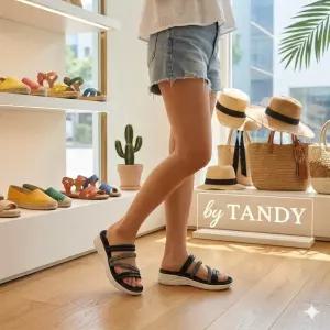 [탠디]미셸BY탠디 여성양가죽 뮬슬리퍼X24035KMLH