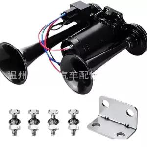 호환  내구성 있는 일체형 전자 에어혼 12V 24V 초강력 135dB 개조 차량용 자동차 및 트럭 겸용
