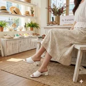 [탠디]미셸BY탠디 여성 뮬슬리퍼X25061KKJDS