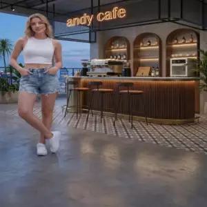 숏청바지 여성 여름 청반바지 짧은 진청바지