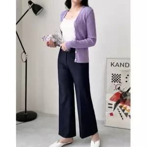 [리빌모아]여자 기본 골지 가디건 블라우스 자켓 원피스 하객룩 트위드자켓 여성가디