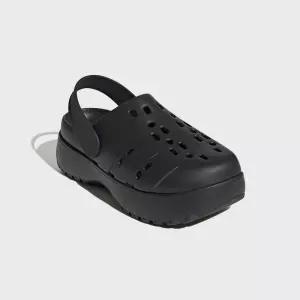 아디다스 아딜렛 플랫폼 클로그 - 코어 블랙 / JP9577 75L281 82U750