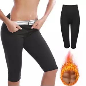 여성 땀복 7부 레깅스 방수 요가 필라테스 헬스복 (HSJ-WFJFK9I)