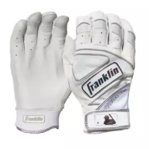 프랭클린 파워스트랩 양가죽 흰색 배팅장갑 유소년 야구장갑 훈련용 동호회 야구클럽