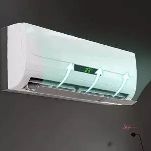 에어컨바람막이 에어가이드 가림막 가드 에어가드 날개 간편설치 스텐드cde371