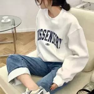 박시핏 여자 레터링 맨투맨 루즈핏 여자 오버핏 맨투맨 스셔츠 빅사이즈