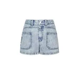 [하프클럽/게스]게스 여성 청바지 블리치드 반바지 라이트블루 YP2D7943