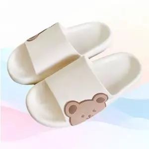 [라일리] Rly WL 곰돌이 슬리퍼 학교 사무실 거실화 실내화