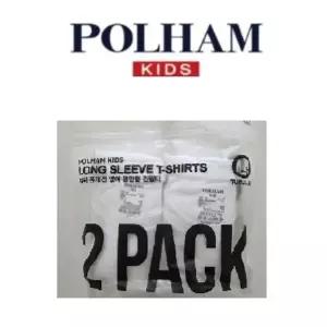 폴햄키즈 25년 신상!!공용) 2PACK 기본긴팔 티셔츠PKG5TS3820