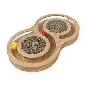 [반려] 스크래처 8자 루어캣공방 우드 플레이볼 43 SCT 고양