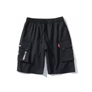 [하프클럽/]겨울바지 카고반바지 부 남성 팬츠 밴딩 허리