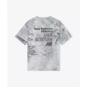 NEW BALANCE NBNEG31603 / UNI FROZEN BOSTON 반팔티 (GRAY)