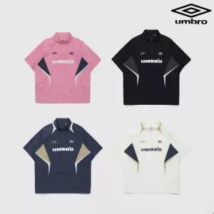 [백화점 정품] UMBRO 25SS BLOKE 반팔 스탠넥 아노락 UQ223CWT52 4종