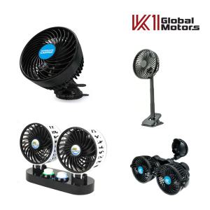 차량용선풍기 모음 12V 24V 6인치 8인치흡착식 거치대 집게형