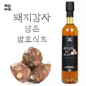 자연비초/돼지감자 담은 발효식초 500ml/돼지감자식초