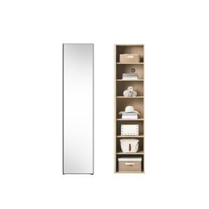 한샘 거울옷장 50cm(높이216cm) 선반형
