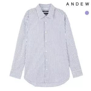 [앤듀]남성)오버)멀티스트라이프 셔츠(O193SH160P)