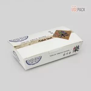 종이도시락 1호 즐거울락 50개 종이포장용기