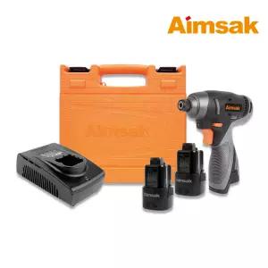 아임삭 AI414M 3G 14.4V 임팩드릴 2.0Ah 배터리 2개