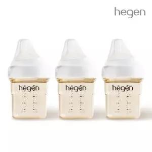 [헤겐] 애착젖병 PPSU 150ml 트리플팩(3P) (1단계 꼭지포함)
