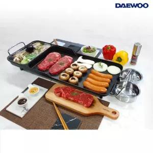 대우 3in1 멀티 전기그릴68cm 와이드 구이팬 삼겹살