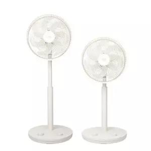 REINA 스탠드 선풍기 서큘레이터형 저소음 타이머 키높이 RF-1014