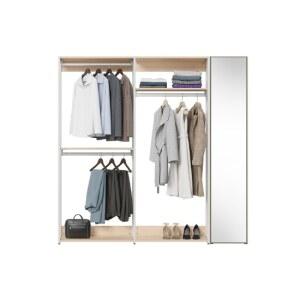 한샘 스테이 내추럴 드레스룸 세트 208cm 거울형