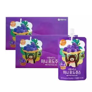 서울우유 아침에주스 미니 포도주스 100ml 20팩