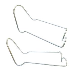 비닐 하우스 파이프 조리개 48x25mm (10개) 농업용 파이프 연결봉 고정 철사 강선