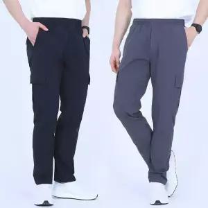봄 여름 작업복 하의 노가다 냉감 쿨 기능성 아이스 캠핑 냉장고 팬츠 카고 일바지 쿨링 워크 스판 편한 얇은 나일론