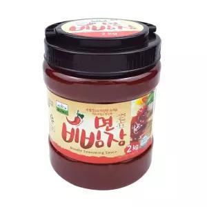 칠갑농산 면 비빔장 2Kg 1개/ 쫄면 비빔냉면 골뱅이무침