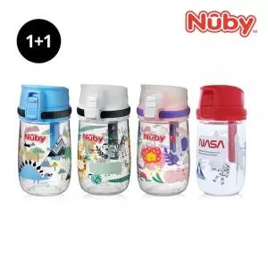 누비 트라이탄 에코젠 정글 유아물병 300ml) 2개