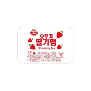 오뚜기 딸기잼 디스펜팩 12g 240개