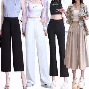 (20%쿠.폰)신상팬츠 S~4XL 아이스바지/통바지/부츠컷/슬랙스/4XL/미시의류/와이드/여름신상/빅사이즈