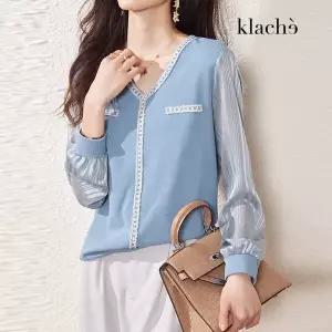 클라셰 블루클라우드쉬폰니트CB3SKN020C