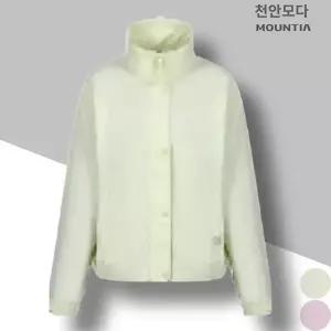 [마운티아] 여성 루즈핏 봄 자켓 짧은 기장의 바람막이 캐쥬얼 밀라자켓2 1MQJKS4503 노랑_CA