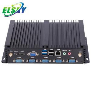코어 I3-4005U CPU를 탑재한 팬리스 임베디드 컴퓨터 LPT를 탑재한 팬리스 미니 PC