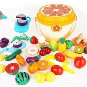 2인용 과일 야채썰기세트 28종 /선물/소꿉놀이/역할놀이