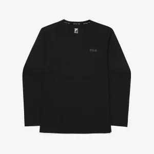 [휠라](광주신세계)[FILA] 그래픽 고신축 긴팔티 (FS2RLF3202M_BLK)