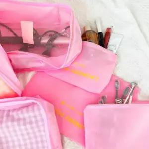 여행정리백 다용도 망사파우치세트