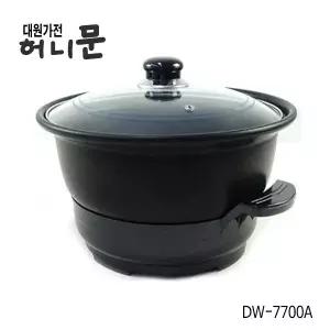대원가전산업사 전기팬 분리형 DW-7900A 전기냄비 쿠커 일체형 DW-7700A 라면냄비