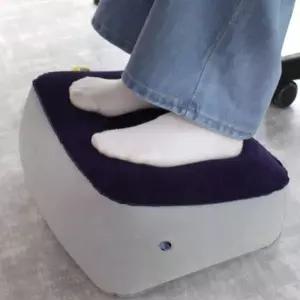 에어 받침 사무실 발받침대 의자 발 받침대 각도조절 (WFJ589K)