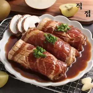[직접] 한돈 수제칼집 양념 왕목살구이 300g x 3팩