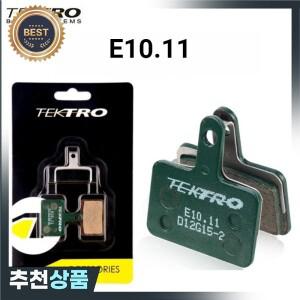 TEKTRO MTB 디스크 브레이크 패드 E10.11 높은 제동 성능  낮은 마모 두께 2mm 자전거