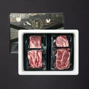 블랙앵거스 탑초이스 명품 구이세트 11호 800g (척/부/갈/살)