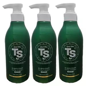 티에스 골드 플러스 TS 샴푸 500g 3개/티에스샴푸/건강한 모발/무료 sb